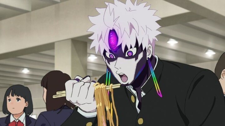 Wuohhh Evil Eye Merasakan Enaknya Mie 🤤😋