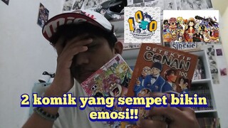 REVIEW MANGA DETECTIVE CONAN SPECIAL 100 ANNIVERSARY DAN ONE PIECE VOL.99!!