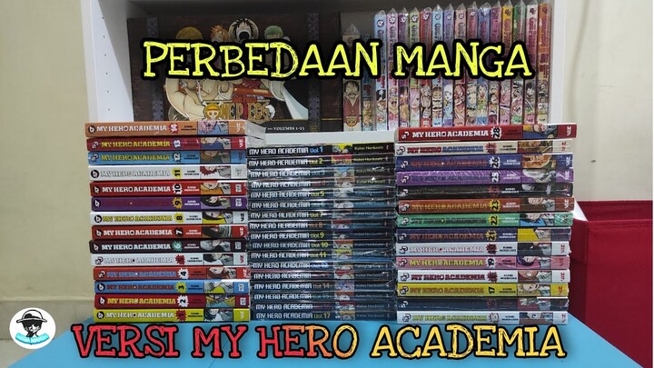 Perbedaan Manga Impor dan Lokal ( Versi My Hero Academia ) | Mega Manga