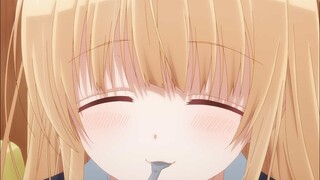 Amane feed Mahiru cake | Angel next door #anime