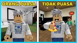 Orang Puasa VS Tidak Puasa (Brookhaven) - Roblox Indonesia