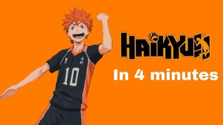 Haikyuu explained in 4 minutes