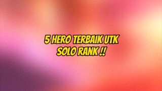 Ada Hero jagoan kalian gak ? #solorank #5heroterbaiksolorank #mlbbinfo #Bestofbest #Bstationmlbb