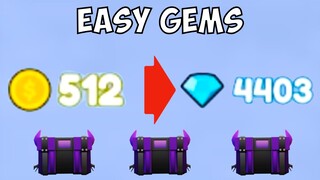 How to Convert Coins to Gems in Roblox | Toilet Tower Defense