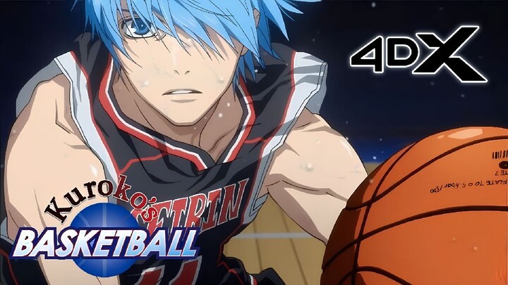 Kuroko's Basketball Film Gets 4D Screenings in Japan in January