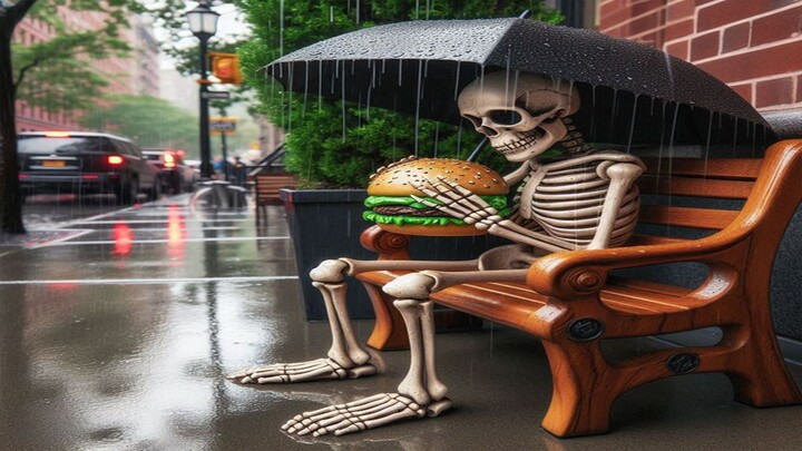 ☠️🍔Restoran yang sangat menakutkan🌭☠️