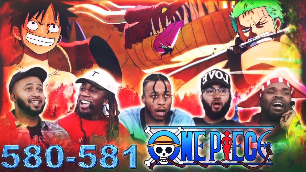 Zoro Kills Vegapunk S Dragon One Piece Eps 580 581 Reaction Bilibili