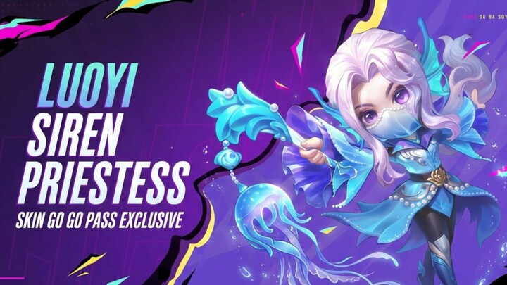 mcgg || review skin luoyi siren priest , lumayan lah