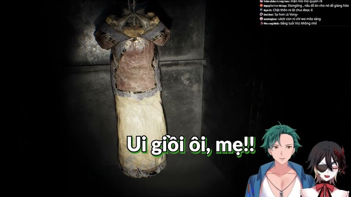 【3Di Vtuber Cut】Paper Dolls: Bé Tèo bé Nguyệt chơi búp bê trong sợ hãi