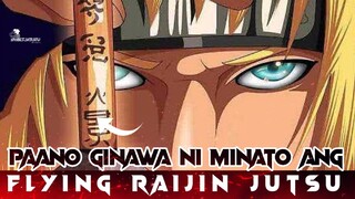 PAANO GINAWA NI MINATO ANG FLYING RAIJIN JUTSU #shikamaru #minato