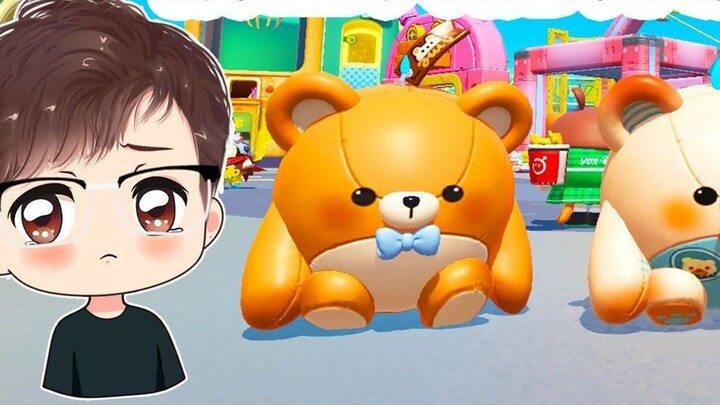 Egg Party: Tôi là một chú gấu bị chủ bỏ rơi và lang thang trên Đảo Trứng. Tôi cũng muốn được chăm só