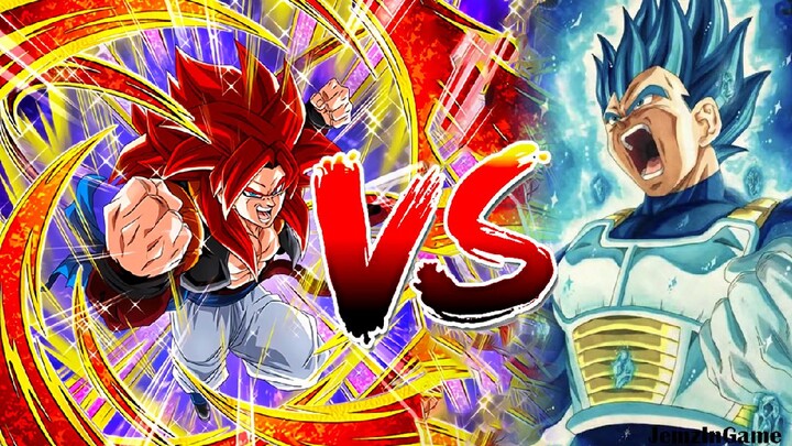 Vegeta super Saiyan blue Vs Gogeta super Saiyan 4 | Full Fight HD | who would win?