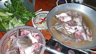 Thả cào bắt cá lăng ''Nấu Canh Chua'' ăn bữa cơm trên ghe | Ngư Dân Miền Tây