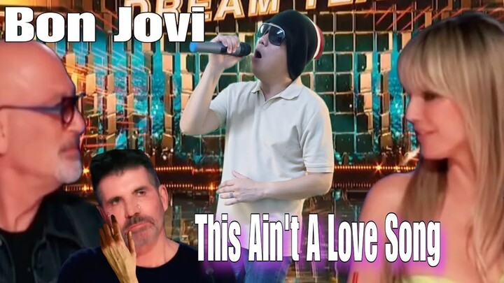 Bon Jovi : This Ain't A Love Song | Golden Buzzer: Simon Cried this time