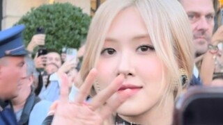 เปียเกลียว【ROSE】ปรากฏตัวในสัปดาห์แฟชั่นปารีส! แค่โผล่มา ทั้งโลกก็สว่างไสว! สวยมาก!