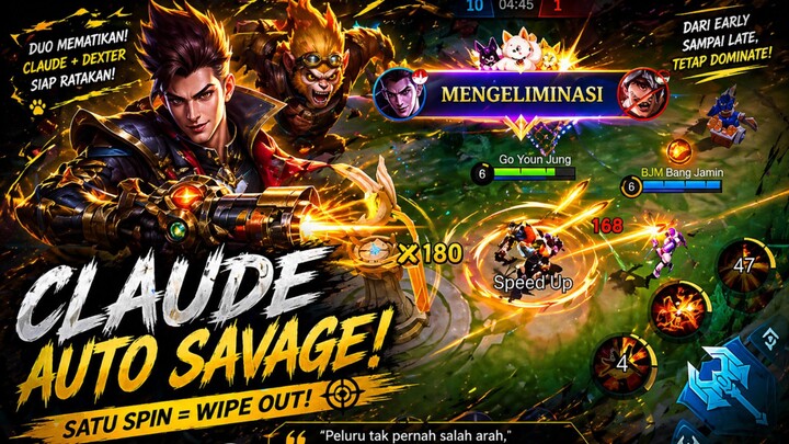 “Claude Mode Barbar! Musuh Gak Sempat Kabur!”