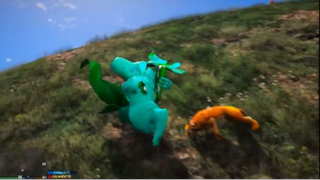 GTA 5 - Đứa con lai của Huggy Wuggy và Bướm Mothra - Hành trình trở về nhà của b