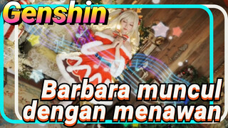 Barbara muncul dengan menawan