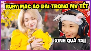 Ruby Cực Sốc Khi Thấy " Mình Mặc ÁO DÀI " Trong MV Tết HERO TEAM ?