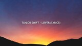 "Lover" by   Taylor Swift  English Lyrics