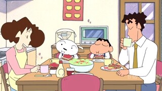 【Crayon Shin-chan】Xiaobai becomes a human and is a well-behaved and warm-hearted man