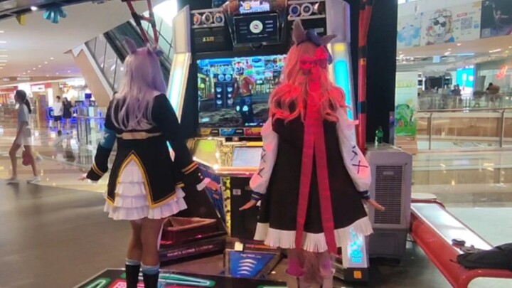 قفز الحصانين الغبيين