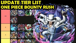 UPDATE !! New Tier List Character League + Awaken Rob Lucci | One Piece Bounty Rush