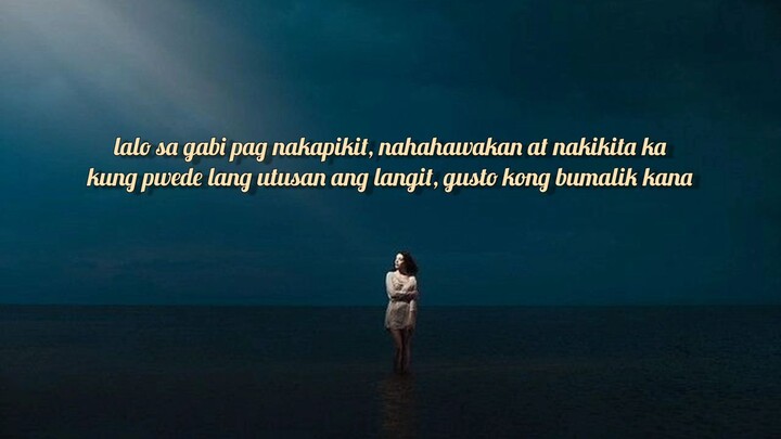 Heart broken song...KUNG MAUUTUSAN LANG ANG LANGIT.