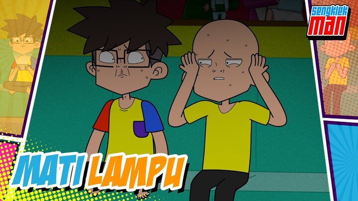 SOLUSI MATI LAMPU - kartun lucu sengklekman
