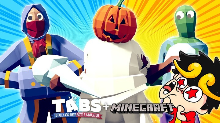 Jika Karakter Minecraft Ada Di Dunia Lain.. Totally Accurate Battle Simulator TABS