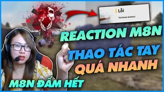 (FreeFire)Reaction M8N Người Có Bàn Tay Nhanh Nhất Trên Mobile, Ứng Dụng Đầu Lâu Đỏ Có Bị Khóa Acc?