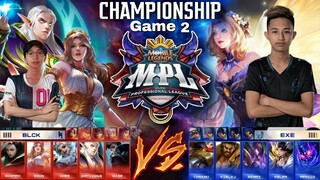 Grand Finals Game 2 BLACK vs EXE [Bo7] | (FILIPINO) MPL-PH S7 Playoffs Day 5 | MLBB