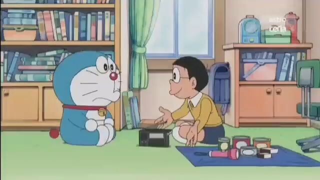 Doraemon episode 301 - Jadi Raja Di Zaman Batu (Bahasa Melayu)