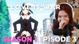 kaguya's done it + CHIKA DANCE! Kaguya-sama: Love Is War Season 1 Episode 3 Reaction