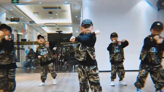 HipHop of 5-year-old cute baby