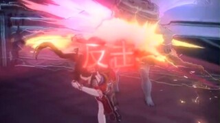 Hanabi: Interesting~ I'll kick you back~😋