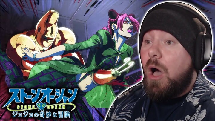 JOLYNE VS MARILYN MANSON! | JoJo's Part 6: Stone Ocean Episode 9 Reaction