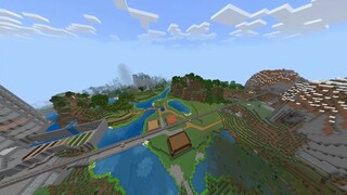 Mình Đã Vào Thăm Map Sinh Tồn _ Dài 8 Năm Nhà Trong Núi Khổng Lồ _ TRONG MINECRA