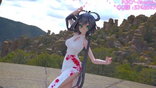 【中国风MMD】酒不醉人，人自醉【C4d/布料解算】