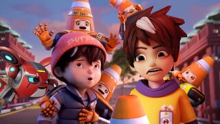 BoBoiBoy jumpa Robot Konco