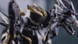 [Ayam Bertopeng] SIC Kamen Rider Survival Ryuga—Topeng penjahat hitam dan emas sangat tampan