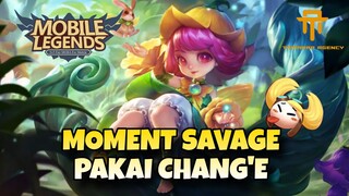 [TA] Bikin Diabetes Penghuni Land Of Dawn Pakai Chang'e | Highlight Mobile Legends