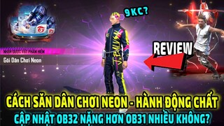 Cập Nhật Ob32 Nặng Hơn Ob31 Không? || Chơi Cửa Hàng Công Nghệ Kiểu Mới Từ 9KC || Free Fire