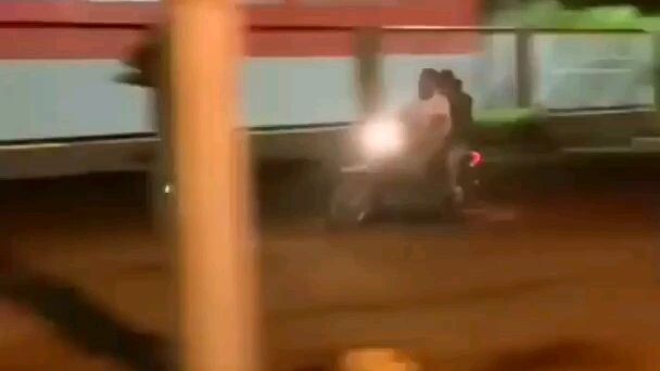 They fly then landed. Fortunate.