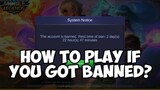 CAN YOU PLAY IF YOU GOT BANNED? THIS IS THE SOLUTION TO PLAY AGAIN