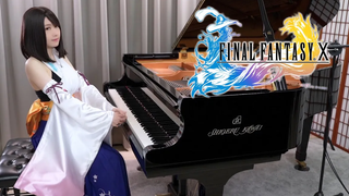 Fina l Fanta sy X "Nice / Yunas Teme" Pia Koer ของ Ru "She t Musi c"