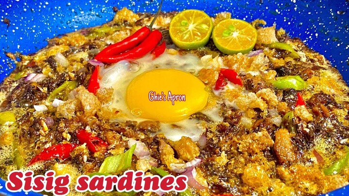 Sisig sardines | Pinalevel up na sardinas | swak sa budget | Ghie’s Apron