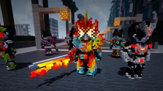 [Game] Chế tạo Kamen Rider Saber trong Minecraft