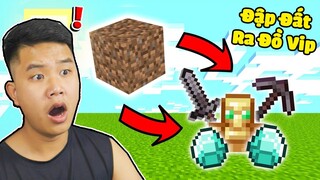 Minecraft, Nhưng bqThanh và Ốc Đập Block Đất Ra Toàn Đồ Xịn...