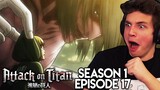THE FEMALE TITAN?! | Attack on Titan REACTION Episode 17